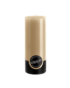 Bougies La Francaise - Large Pillar Candle - Taupe